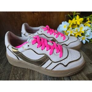 NWOT Free People Women's Retro Thirty Love Sneakers Size 6.5 Pink Athletic Shoes